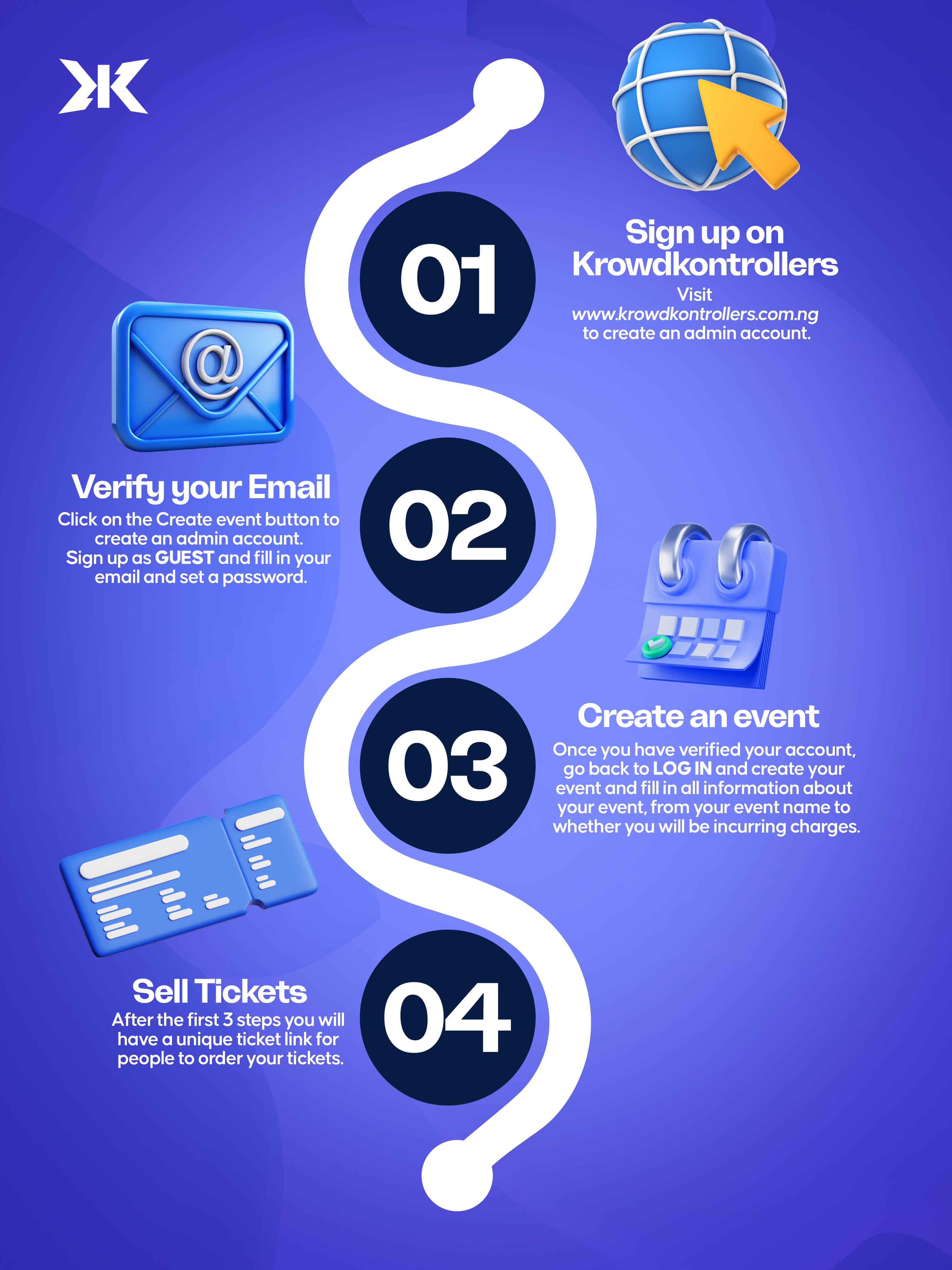 How to create events